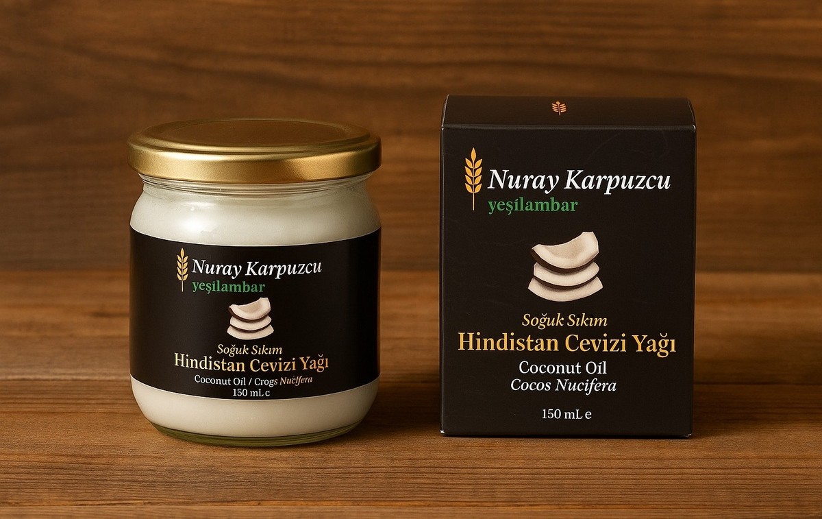 Soğuk Sıkım Hindistan Cevizi Yağı